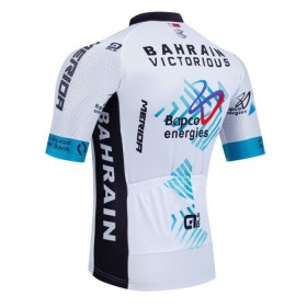 Wielershirt 2025 Bahrain Victorious Wit